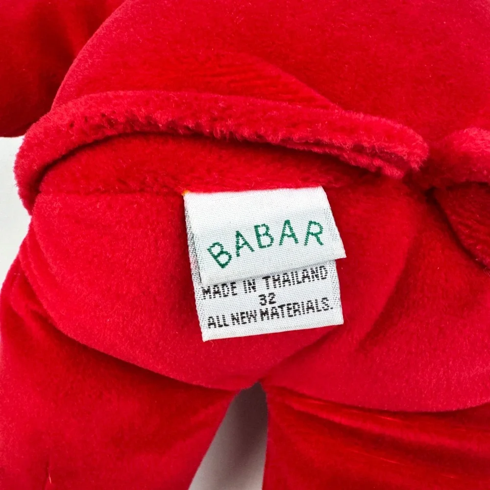 Vtg 1988 King Babar elephant Gund brand plush stuffed animal classic character